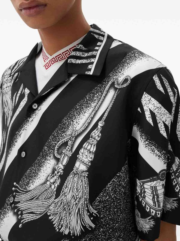 VERSACE: シャツ online - シャツ - 黒