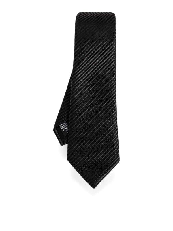 GIORGIO ARMANI: Corbatas y pajaritas - Corbata - Negro