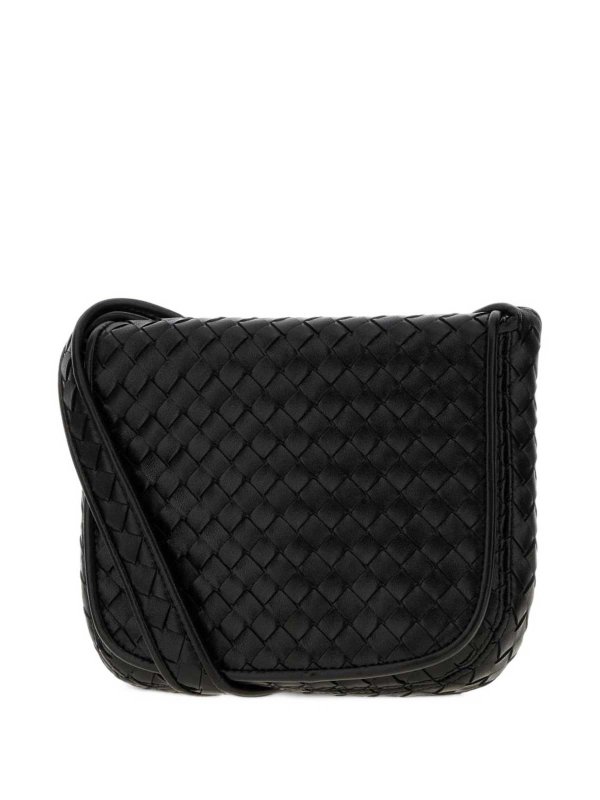 The Best Shops BOTTEGA VENETA: クロスボディバッグ - クロスボディバッグ - 黒