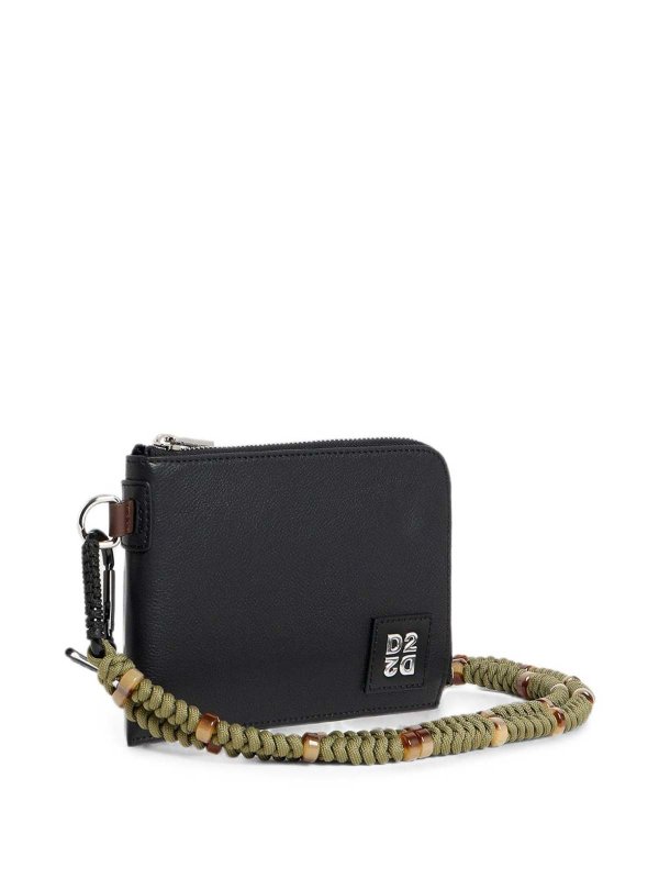 DSQUARED2: クラッチバッグ online - クラッチバッグ - 黒