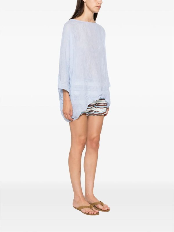 DANIELA GREGIS buy online クルーネック - ライトブルー