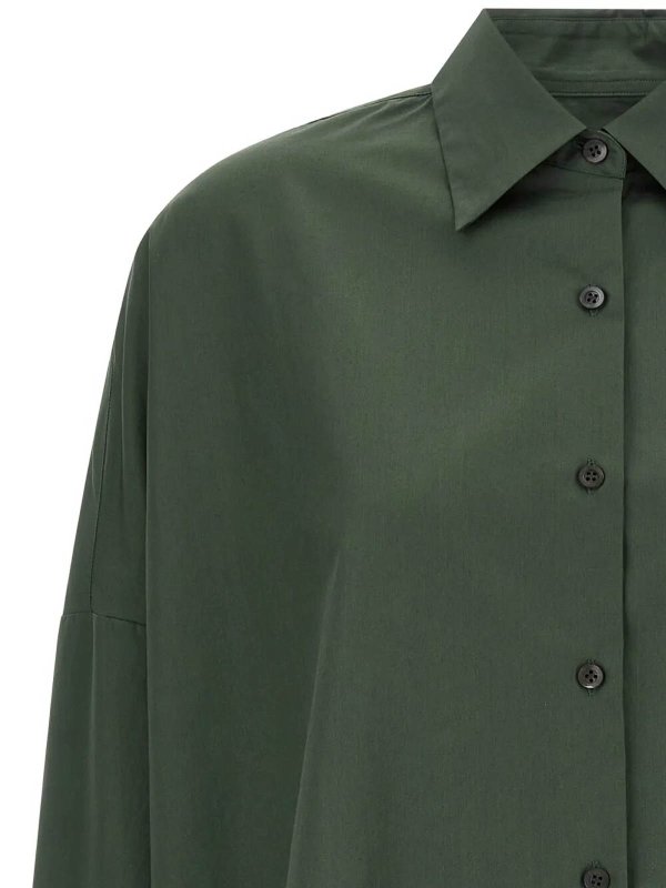 DRIES VAN NOTEN: シャツ online - シャツ - ダークグリーン