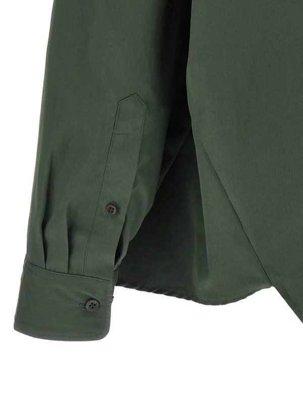 シャツ - ダークグリーン shop online: DRIES VAN NOTEN
