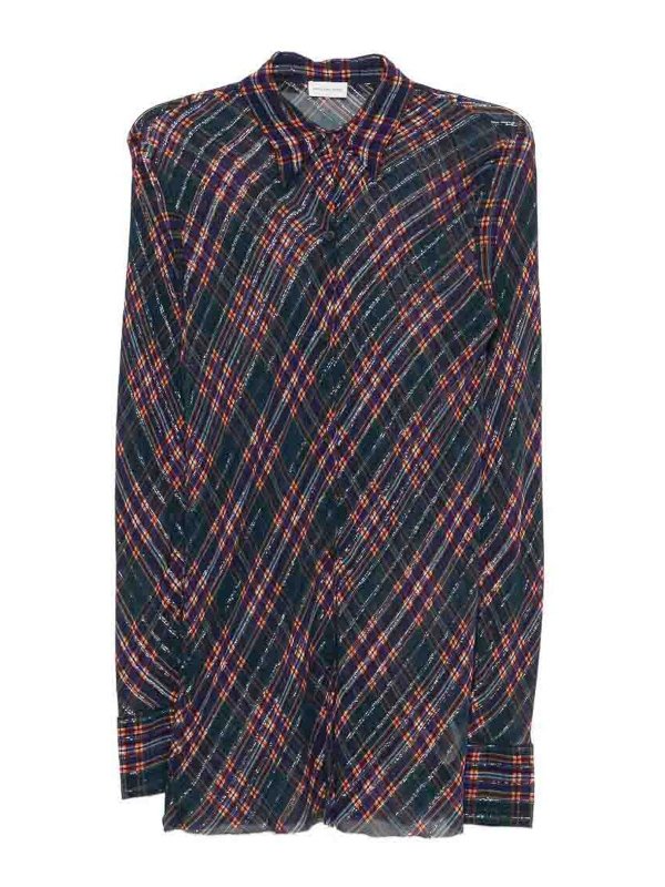 DRIES VAN NOTEN: Hemden - Hemd - Blau