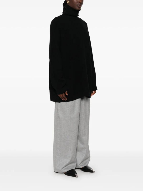 Maple asymmetric high-neck sweater shop online: SOFIE D