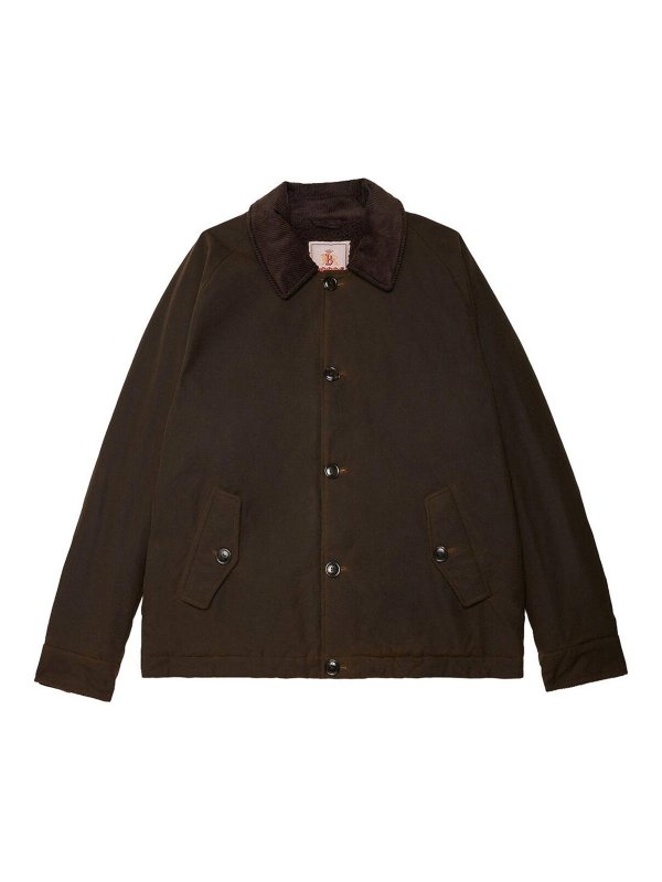 BARACUTA: casual jackets - Deck waxed jacket
