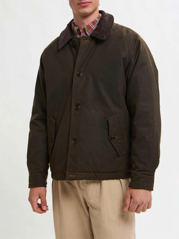 The Best Shops BARACUTA: casual jackets - Deck waxed jacket