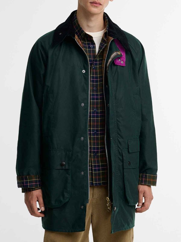 BARBOUR: casual jackets online - Paul Smith x Barbour Gamefair waxed jacket