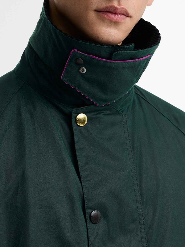 Paul Smith x Barbour Gamefair waxed jacket shop online: BARBOUR