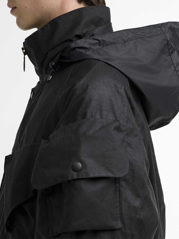 The Best Shops BARBOUR: Barbour x Norbit ripstop waxed jacket
