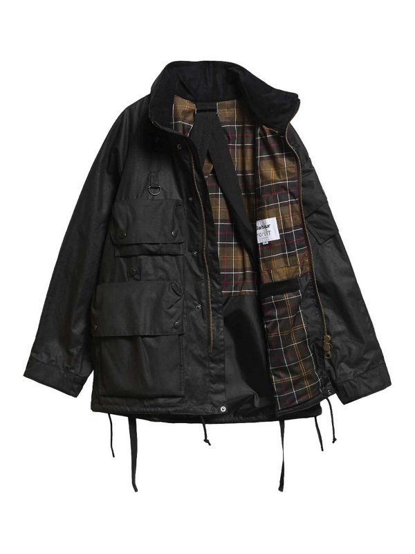 casual jackets shop online Barbour x Norbit ripstop waxed jacket