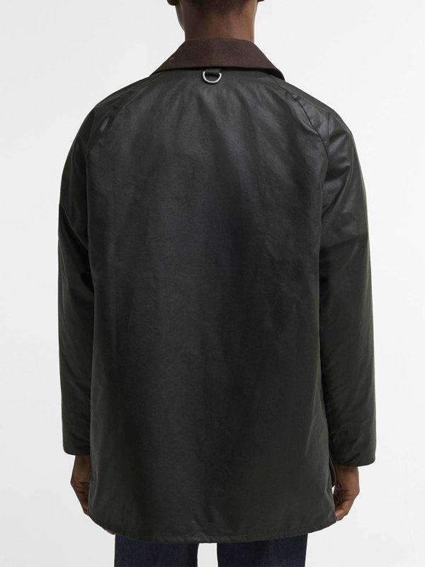 Barbour x A.P.C. Beaufort waxed jacket shop online: BARBOUR