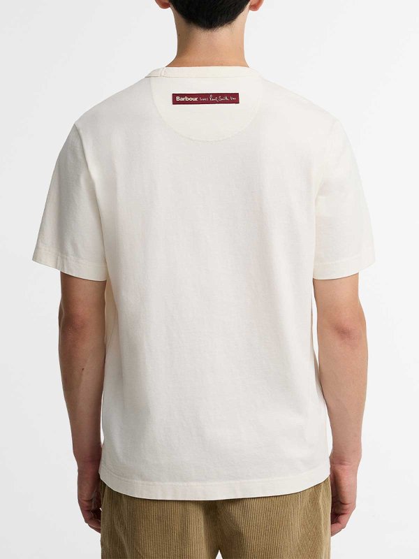 Paul Smith x Barbour Tinned print T-shirt shop online: BARBOUR