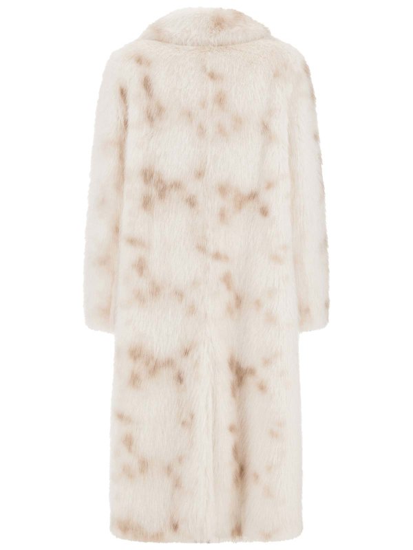 The Best Shops HERNO: Lynx-effect fur-touch coat