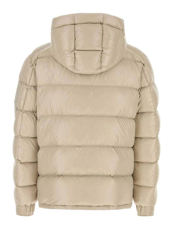 HERNO: padded jackets online - Glossy hooded down jacket
