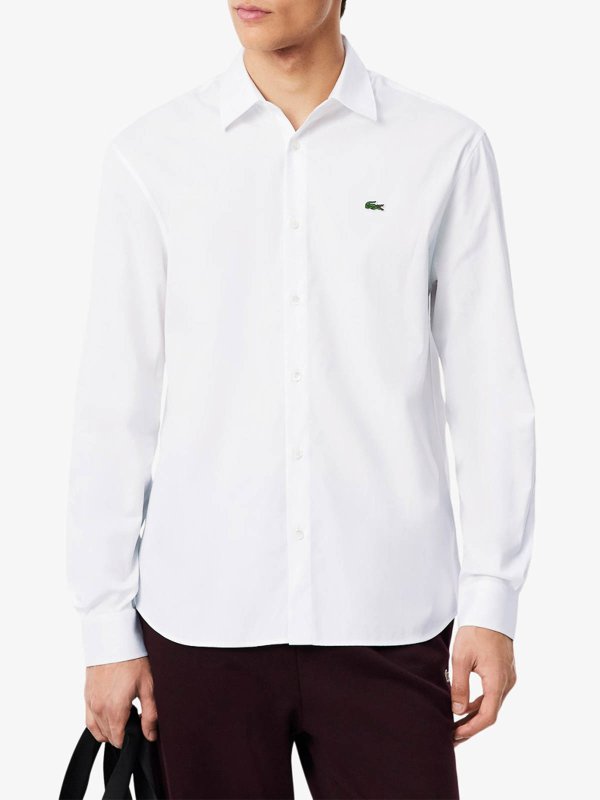 The Best Shops LACOSTE: Hemden - Hemd - Weiß