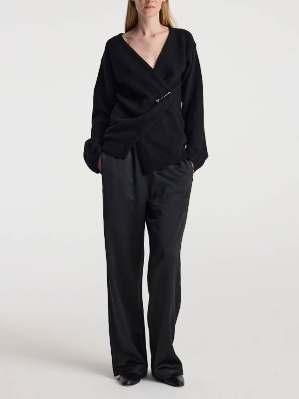 ROHE buy online Off-shoulder wrap cardigan