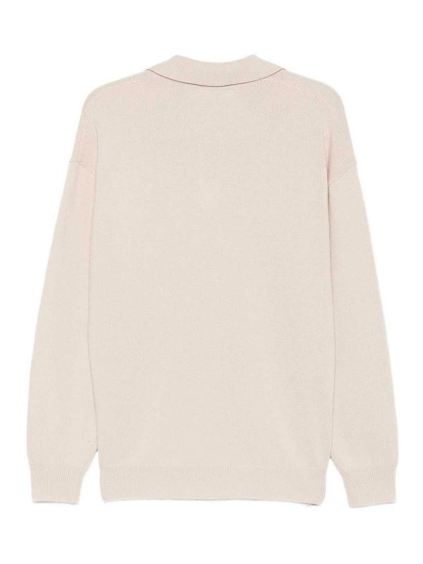 ROBERTO COLLINA: Strickpullover mit Rundhalsausschnitt online - Rundhalspullover - Rosa