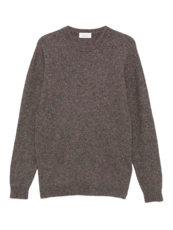 ROBERTO COLLINA: crew necks - Cashmere and silk knit