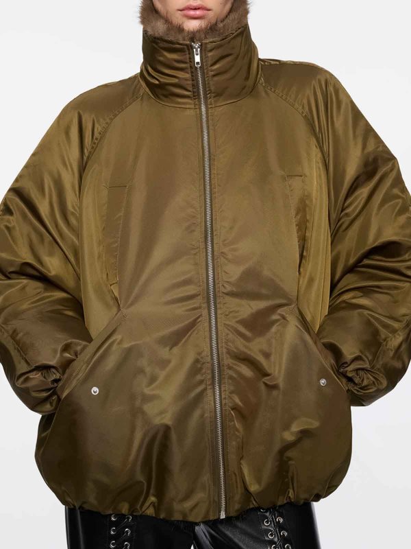 STAND STUDIO: casual jackets online - Thilda glossy nylon jacket