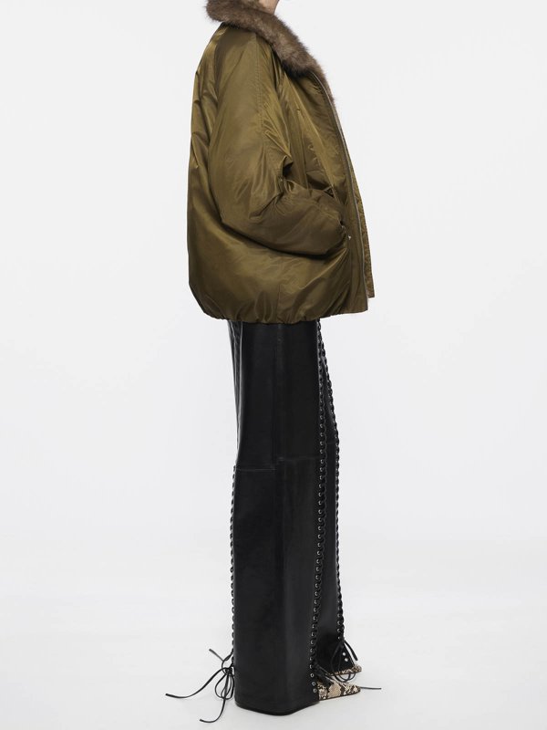 Thilda glossy nylon jacket shop online: STAND STUDIO