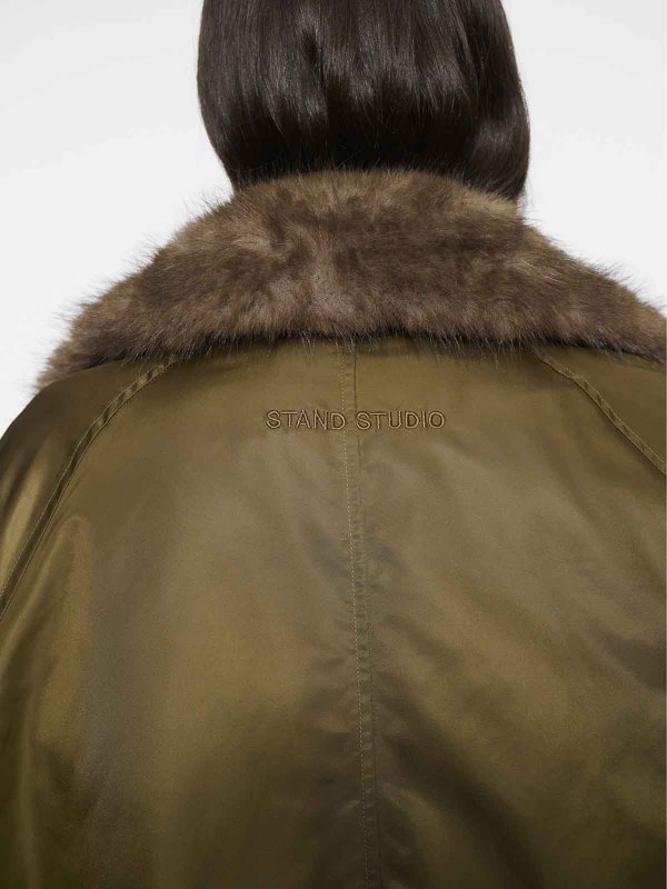 The Best Shops STAND STUDIO: Thilda glossy nylon jacket