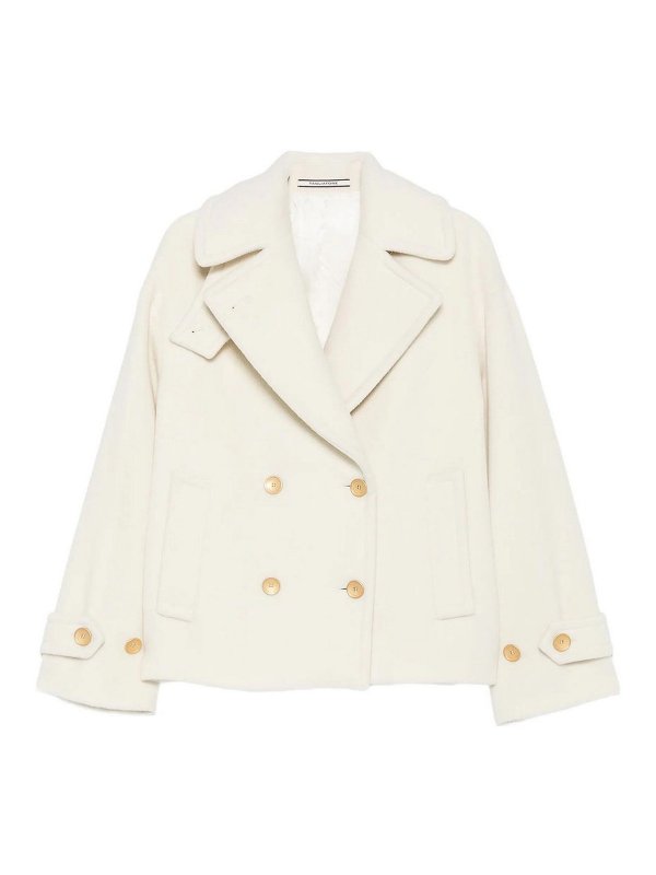 TAGLIATORE: long coats - Sheila short double-breasted coat