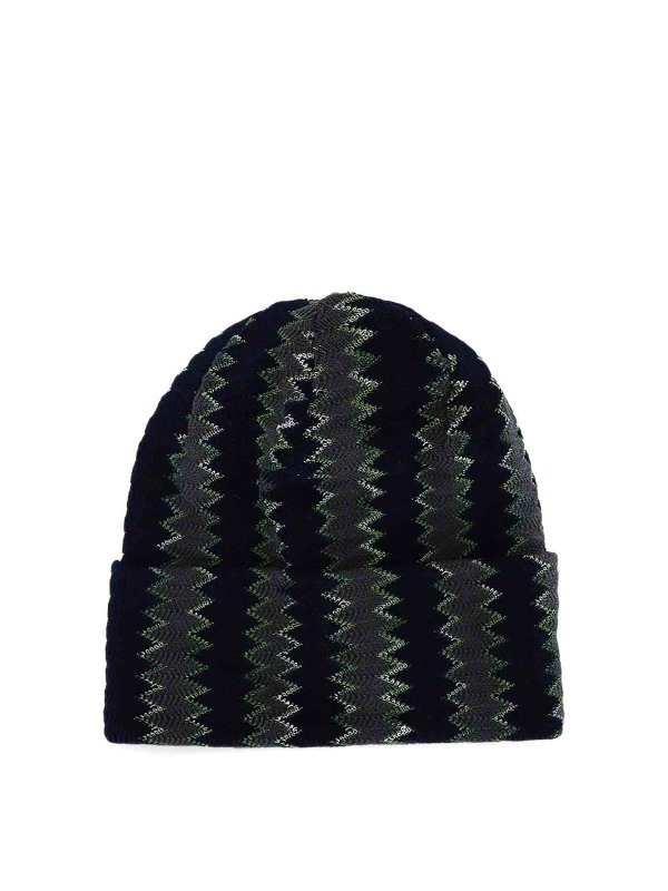 MISSONI: hats & caps online - Zigzag beanie