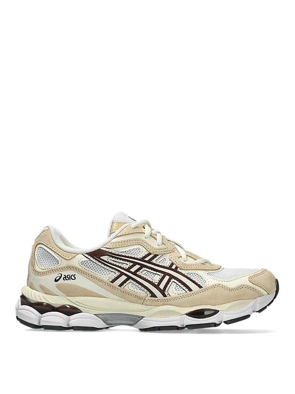 ASICS: trainers - GEL-NYC mesh and suede sneakers