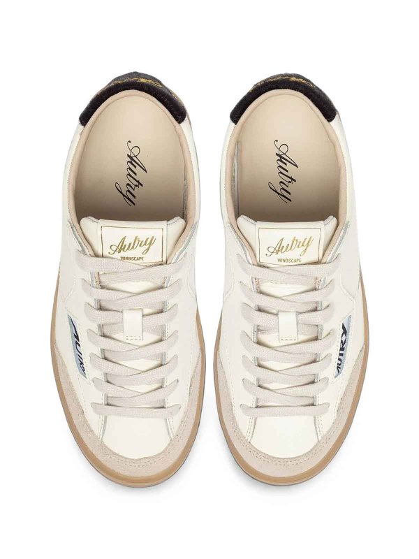AUTRY: trainers online - Windscape Low leather sneakers