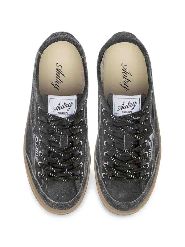 AUTRY: trainers online - Windscape Low suede sneakers