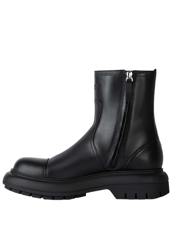 The Best Shops GIVENCHY: boots - Givenchy Cargo leather biker boots