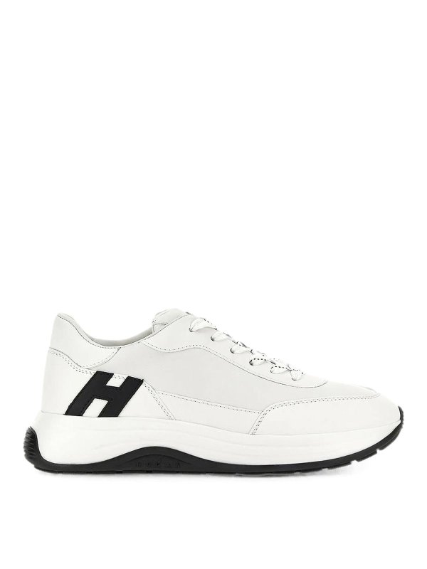 HOGAN: trainers - Hogan Hi-Light nappa leather sneakers