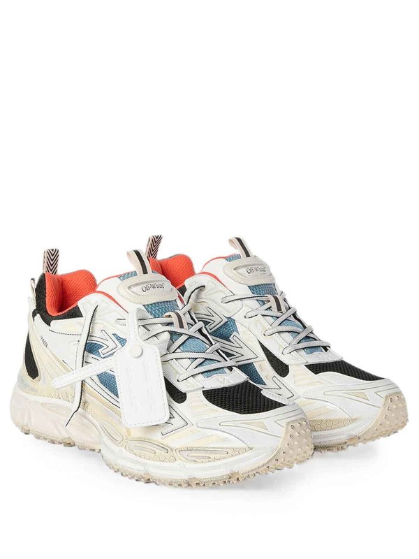 OFF-WHITE: trainers online - Be Right Back worn-out effect sneakers