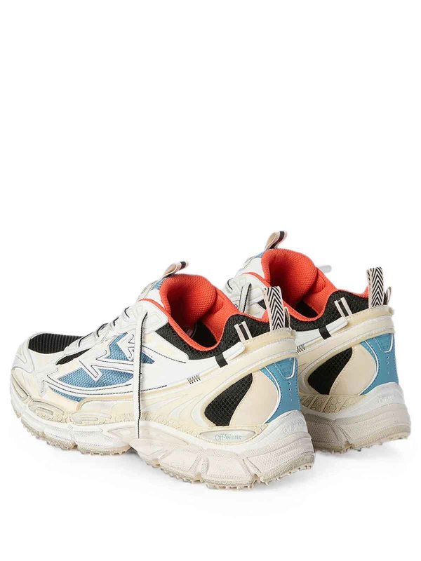 The Best Shops OFF-WHITE: trainers - Be Right Back worn-out effect sneakers