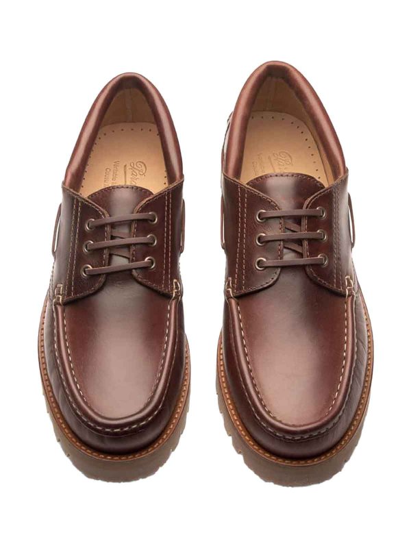 Briac rubber-sole derby shoes shop online: PARABOOT