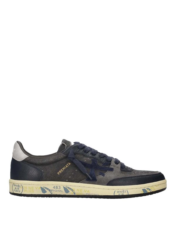 PREMIATA: Chaussures de sport - Baskets - Gris
