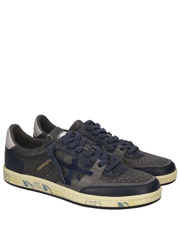 PREMIATA: Chaussures de sport online - Baskets - Gris