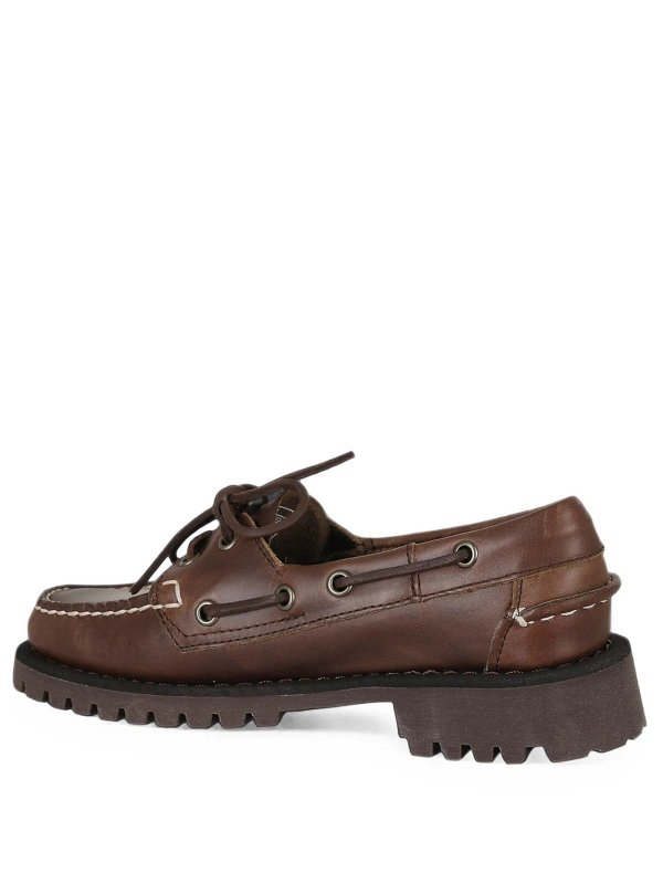 The Best Shops SEBAGO: Loafers & Slippers - Ranger Waxy leather loafers