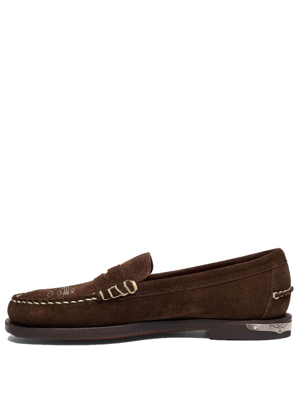 The Best Shops SEBAGO: Loafers & Slippers - Dan Dallas suede penny loafers