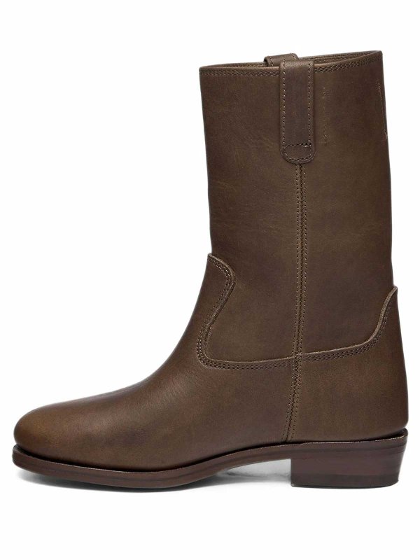 The Best Shops SEBAGO: boots - Ranch Woman smooth leather boots