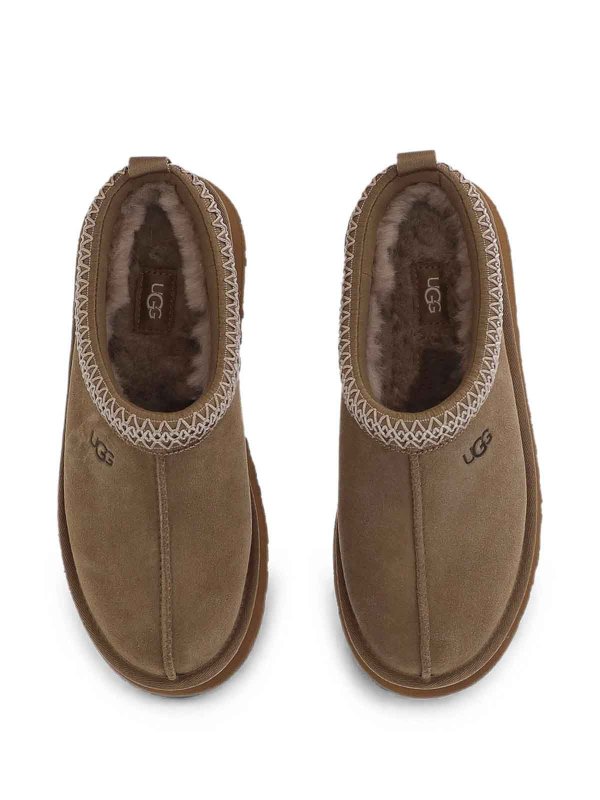 The Best Shops UGG: Loafers & Slippers - Tazz II platform slippers with UGGbraid