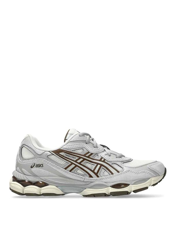ASICS: trainers - GEL-NYC mesh and suede sneakers