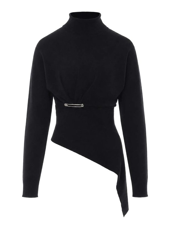 LANVIN: クルーネック - クルーネック - 黒