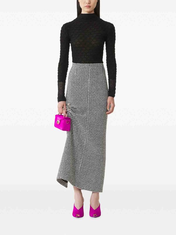 LANVIN: Pull col rond online - Pull Col Rond - Noir