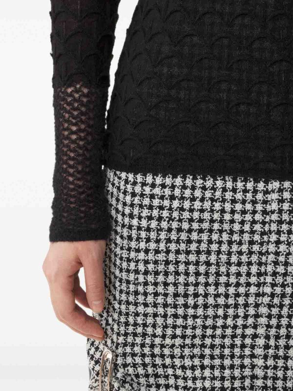 Pull Col Rond - Noir shop online: LANVIN