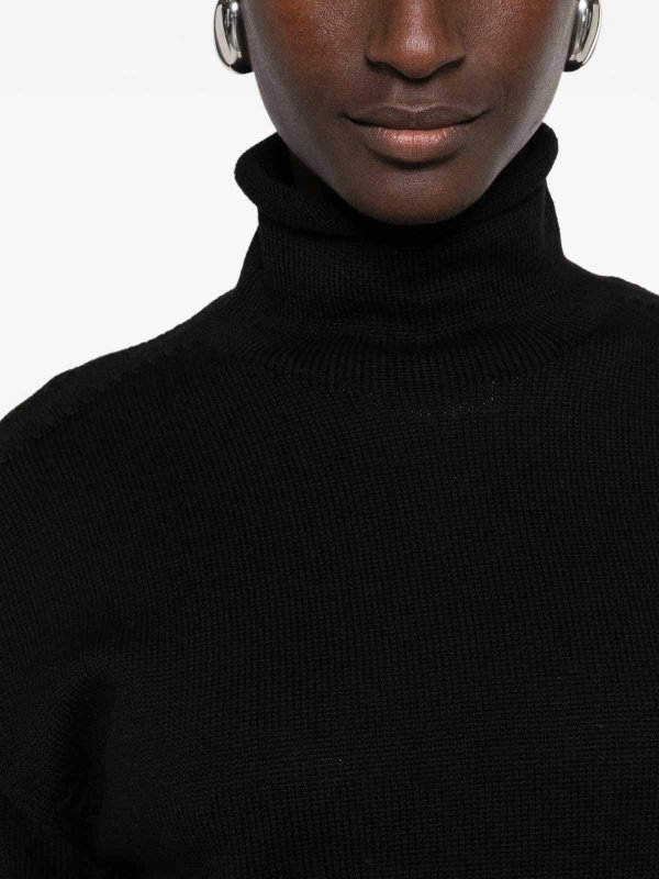 AROVESCIO buy online Pull Col Roulé - Noir