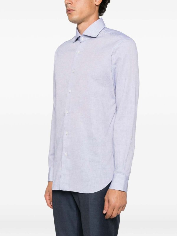 BARBA buy online シャツ - ライトブルー
