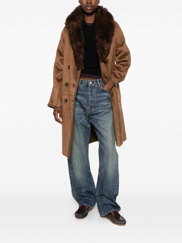 The Best Shops BETTA CORRADI: Pelz und Shearling - Pelz - Camel