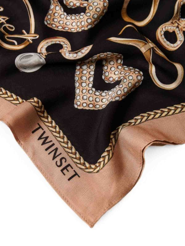TWINSET: Bufandas y pañuelos online - Bufanda - Negro